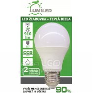 Led žiarovka smd 2835 10w teplá biela, e27...