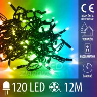 LED vianočná reťaz vonkajšia aj vnútorná - 12...