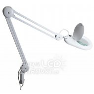 Led lampa s lupou, montáž na stôl, 3...