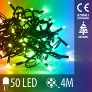 Vianočná led svetelná reťaz vnútorná - 50led ...