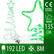 Led svetelný vianočný stromček vonkajší - 192... Led svetelný vianočný stromček vonkajší - 192...