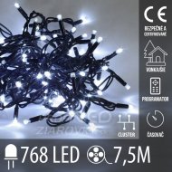Vianočná led svetelná reťaz cluster vonkajšia...