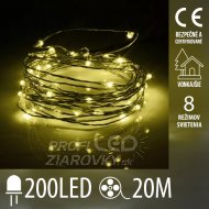 Vianočná led svetelná mikro reťaz vo...