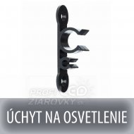Univerzálny plochý úchyt pre vianočné osvetle...