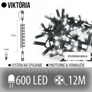 Viktória led svetelná reťaz vonkajšia ježko -...