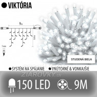 Viktória led svetelná záclona vonkajšia - 150...