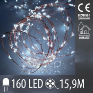 Vianočná led svetelná mikro reťaz vonkajšia -...
