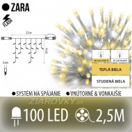 Zara spojovateľná led svetelná záclona...