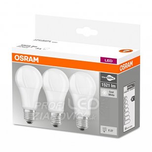 Led žiarovky e27 14w = 100w 1521lm osram 4000k 3pak
