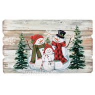 Drevený svietiaci obraz...