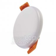 Led stropné vstavané svietidlo kruh 6 w ip65 ...