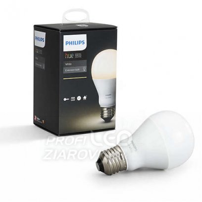 Philips hue led žiarovka white led e27 9,5w a60