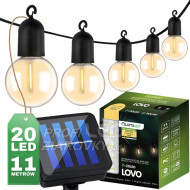 Solárna záhrada Girland 20x LED dekoratívne g...
