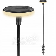 LED solárna záhradná lampa poháňaná stojacim ...