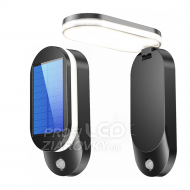 LED solárne záhradné svietidlo Senzor pohybu ...