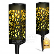 LED solárne záhradné svietidlo 3000K IP44 AZU...