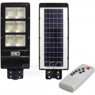 LED solárna pouličná lampa čierna 270W 6000K ...