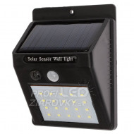 Solárne LED reflektory 3W 5500-6000K Studené ...