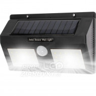 Solárne LED reflektory 5W 5500-6000K Studené ...