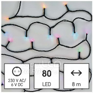 GoSmart LED vianočná reťaz, 8 m, vonkajšia aj...