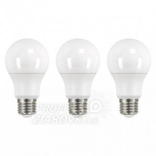LED žiarovka Classic A60 10.5W E27 teplá biela - 3ks