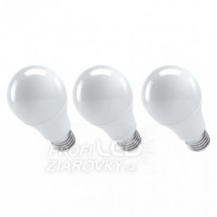 LED žiarovka Classic A60 10.5W E27 teplá biela - 3ks