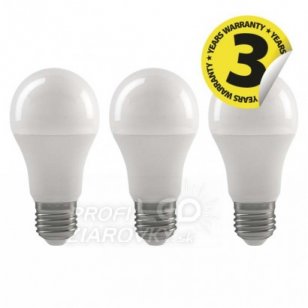LED žiarovka Classic A60 10.5W E27 neutrálna biela - 3ks