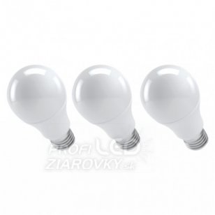 LED žiarovka Classic A60 14W E27 teplá biela - 3ks