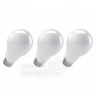 LED žiarovka Classic A60 14W E27 teplá biela - 3ks