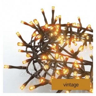 LED vianočná reťaz – ježko, 8 m, vonkajšia aj vnútorná, vintage, časovač