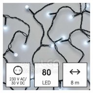 LED vianočná cherry reťaz – guličky,...