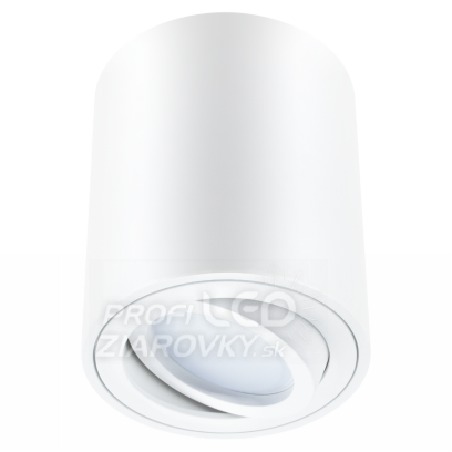 Podhľadové pohyblivé svietidlo Kobi OH36L - okrúhle - GU10 - biele