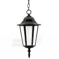 Záhradná lampa závesná LIGURIA-LT 1xE27 - 92cm Čierna - Polux