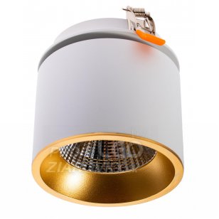 Stropné svietidlo LED bodové Polux Haron GOLDLUX  - 20W - 1500lm - 3000K - biele