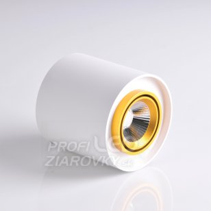 Podhľadové svietidlo Polux XENO - 15W - 3000K - bielo zlatá