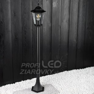 Záhradná lampa BELLIS LUMILED - E27 - 1m - Čierna 