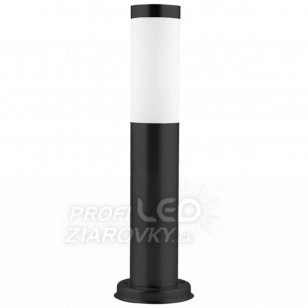 Vonkajšie záhradné svietidlo stĺpikové E27 Lilium Lumiled - 45cm - black