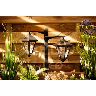 Záhradné solárne LED svietidlo Latarnia - 137cm - Polux - studená biela