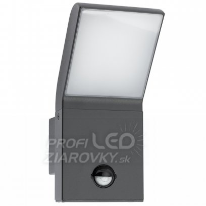 Nástenné svietidlo záhradné LED - 12W - 4000K - s pohybovým a súmrakovým senzorom