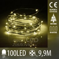 Vianočná led svetelná mikro reťaz na...