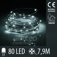 Vianočná led svetelná mikro reťaz vonkajšia -...