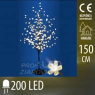 Vianočná led svetelná ozdoba - kvitn... Vianočná led svetelná ozdoba - kvitn...