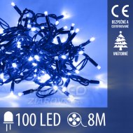 Vianočná led svetelná reťaz vnútorná - 100led...