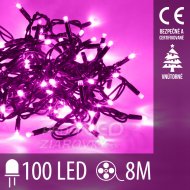 Vianočná led svetelná reťaz vnútorná - 100led...