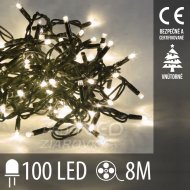 Vianočná led svetelná reťaz vnútorná - 100led...