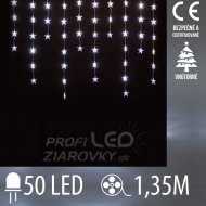 Vianočná led svetelná záclona vnútorná flash ...