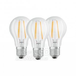Led žiarovky e27 7w = 60w 806lm osram 2700k 3pak