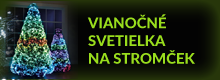 Vianočné svetielka na stromček